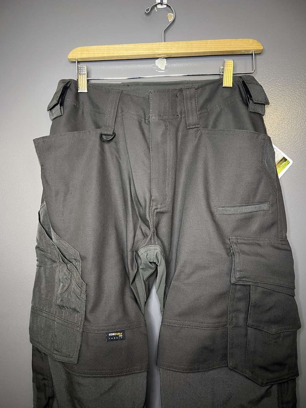 Mascot Adra Work Pants Mens 32x30 Gray Cordura Cargo Reflective Hardwear
